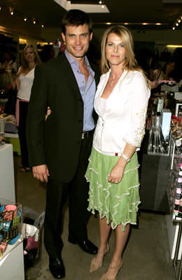 Casper Van Dien and Catherine Oxenberg at Kitson in Beverly Hills for Warner Bros. Pictures' House of Wax