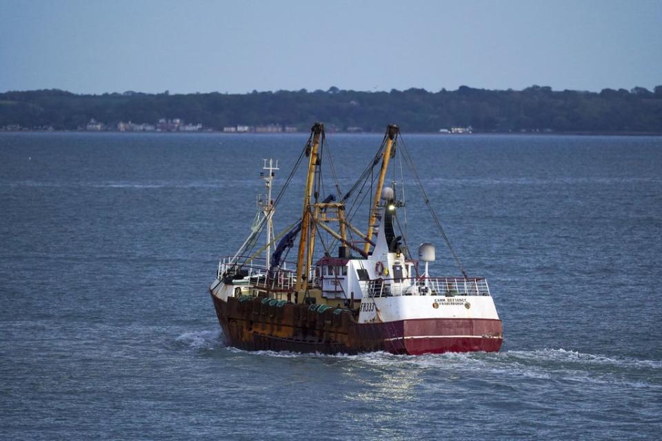 The plan aims to support the fishing industry (Steve Parsons/PA) (PA Wire)