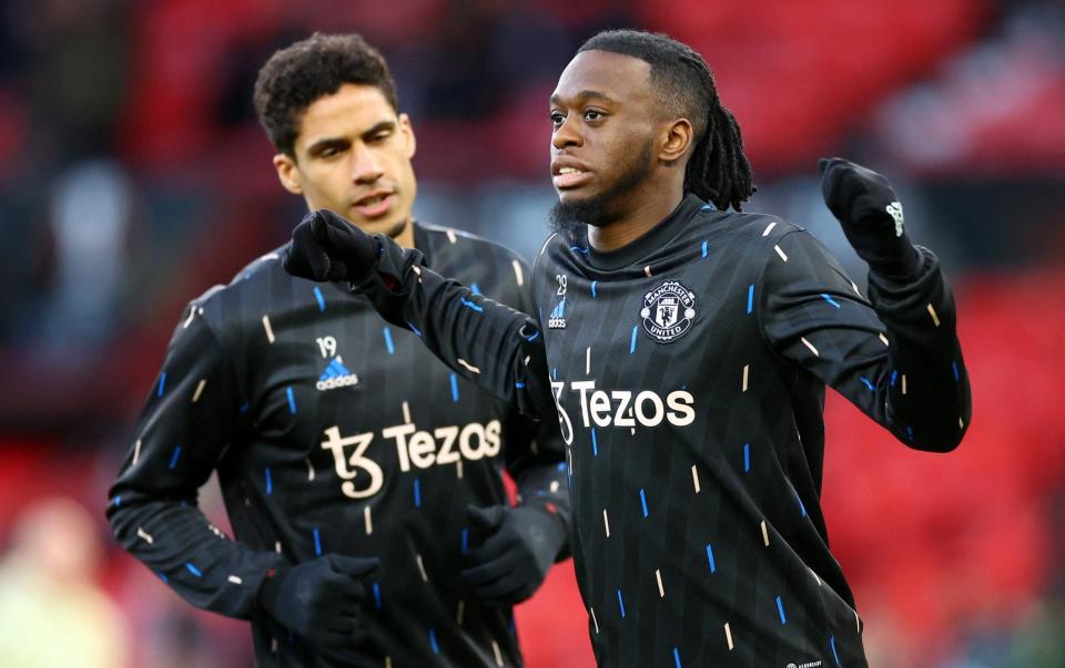 Raphael Varane and Aaron Wan-Bissaka - Reuters/Carl Recine