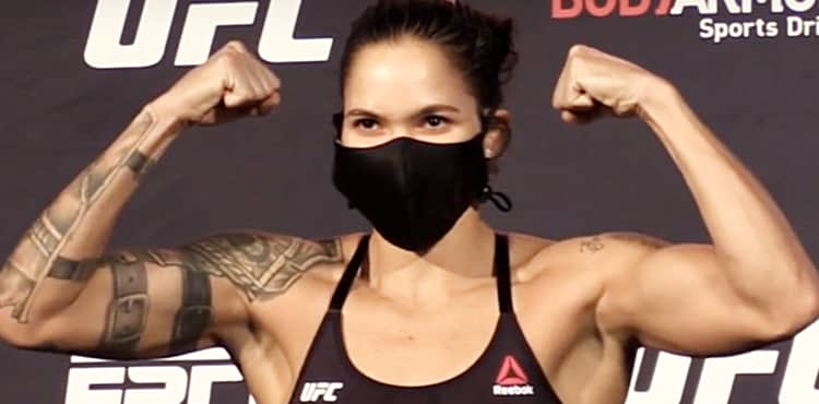 Amanda Nunes UFC 250 weigh-in