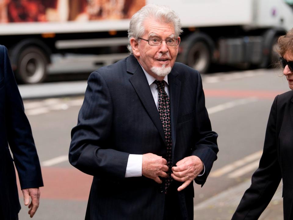 Rolf Harris has not spoken in public since his release from prison (AFP via Getty Images)