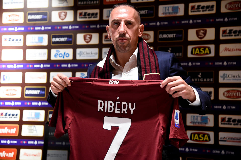 Franck Ribery hat sich dem süditalienischen Serie-A-Klub US Salernitana angeschlossen. (Bild: Getty Images)