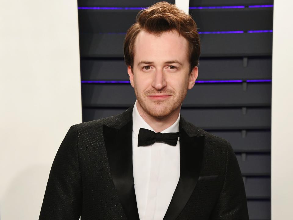 Joseph Mazzello attends the 2019 Vanity Fair Oscar Party hosted by Radhika Jones at Wallis Annenberg Center for the Performing Arts on February 24, 2019 in Beverly Hills, California.