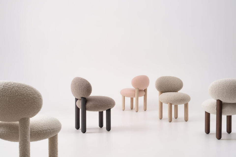 Flock chairs by Noom