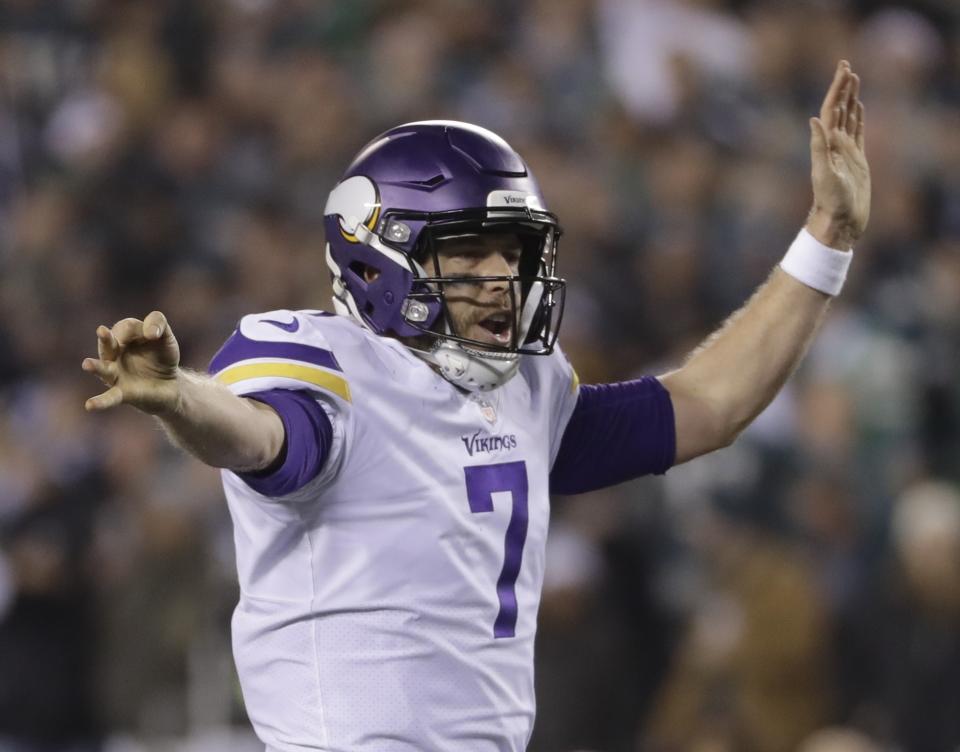 Case Keenum’s agreeable contract demands and his familiarity with Broncos adviser Gary Kubiak were big factors in why Denver will sign the quarterback. (AP)