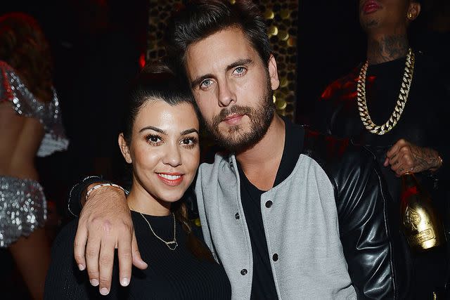 Denise Truscello/WireImage Kourtney Kardashian and Scott Disick