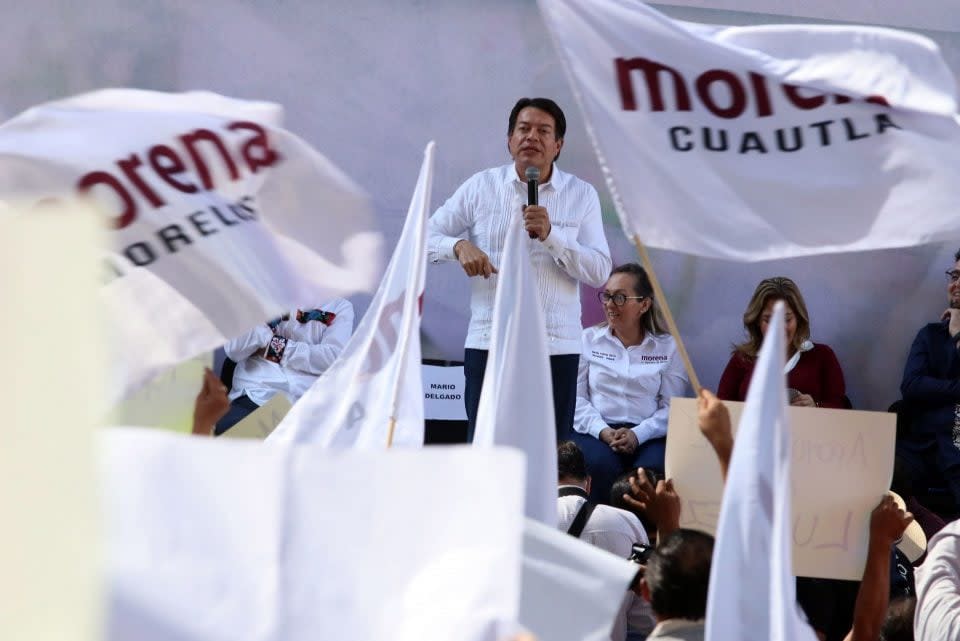 Morena alista la marcha de AMLO