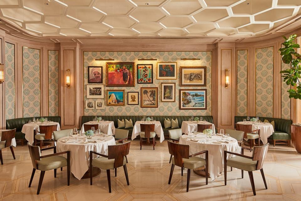 Interior of Cafe Boulud at Baha Mar