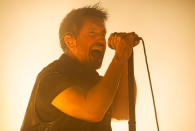 <p>Riot Fest returned to Chicago's Douglas Park for a three-day celebration of rock, punk, and hip-hop between Sept. 16-18. Scroll through our gallery to see pics of My Chemical Romance, Ice Cube, Jimmy Eat World, and more! </p> <p>Pictured: Nine Inch Nails frontman <a href="https://ew.com/person/trent-reznor/" rel="nofollow noopener" target="_blank" data-ylk="slk:Trent Reznor" class="link ">Trent Reznor</a>.</p>