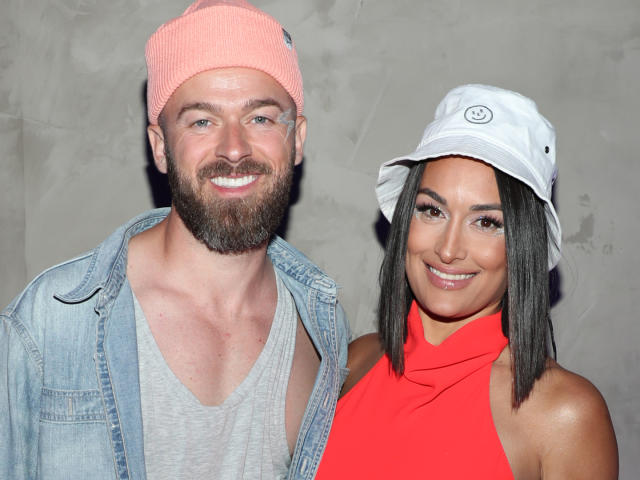 Nikki Bella and fiancé Artem Chigvintsev welcome 1st child