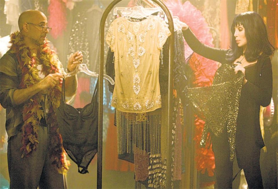 Stanley Tucci and Cher in ‘Burlesque’ (Netflix)