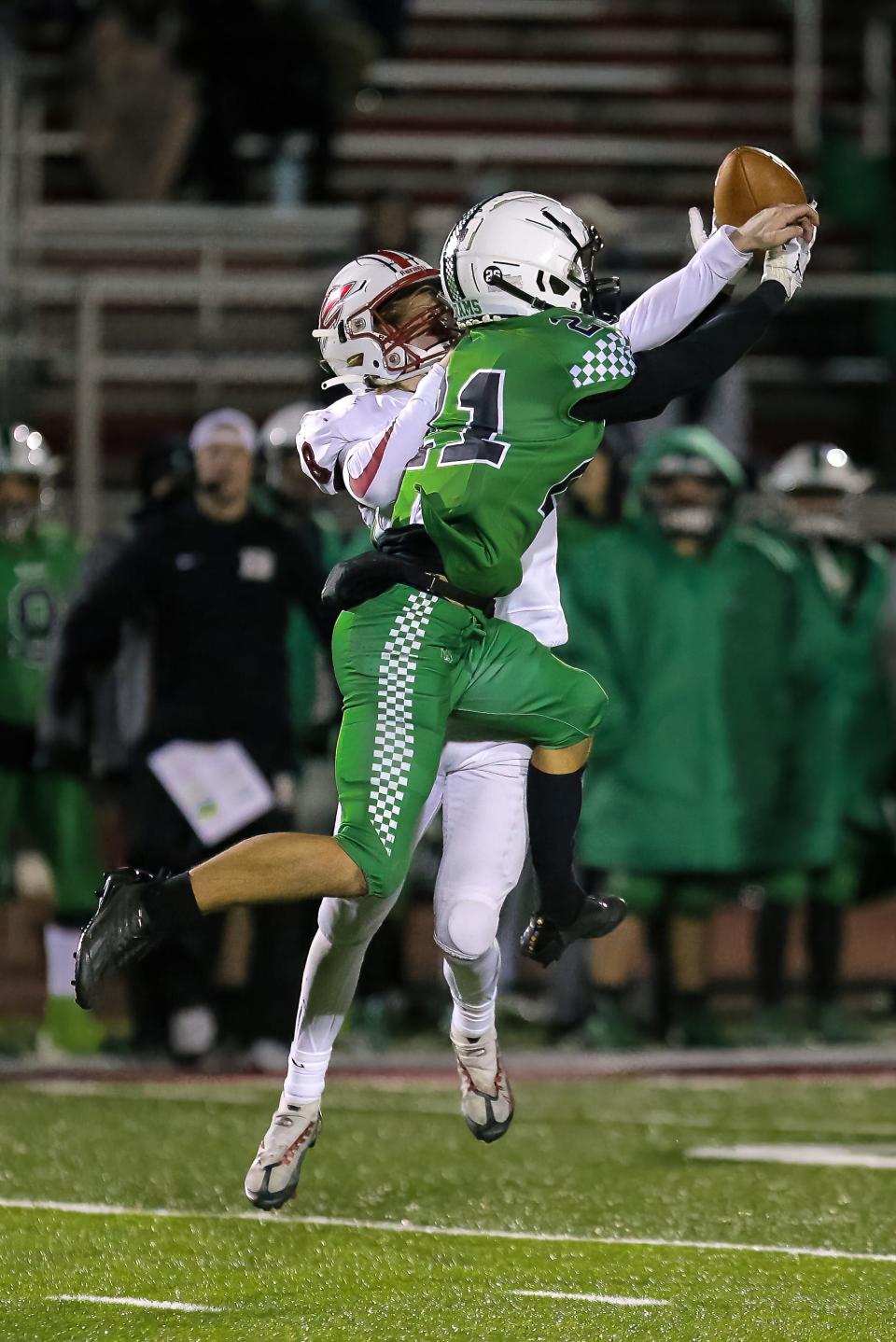 Badin defensive back Carson Cheek (21) was a second-team All-Ohio selection last season.