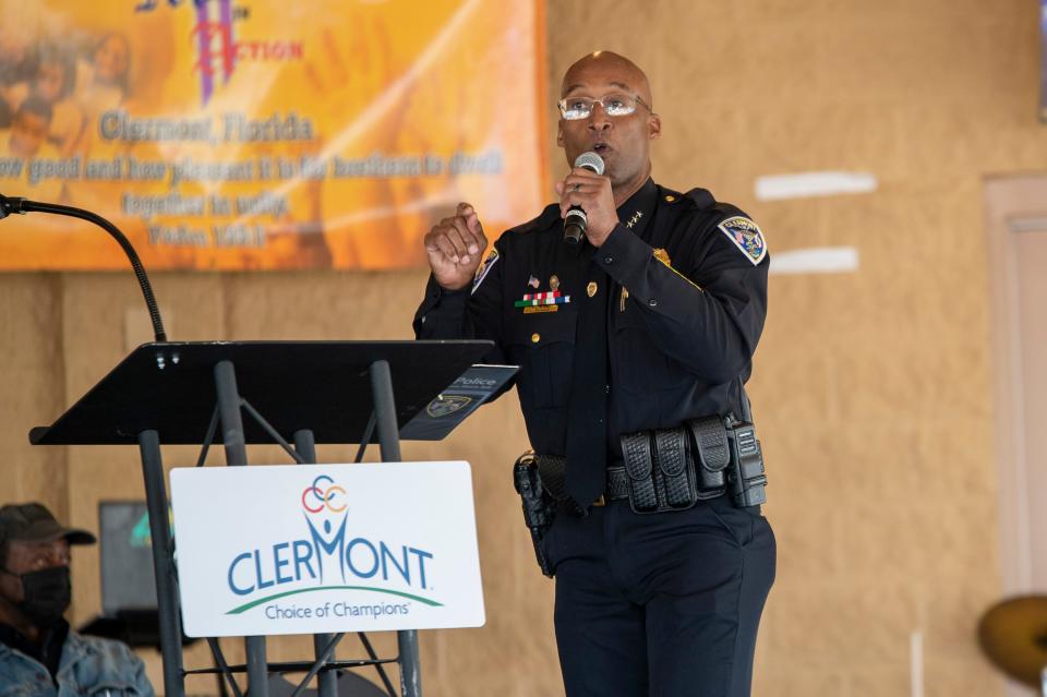 A file photo of Clermont Police Chief Charles Broadway