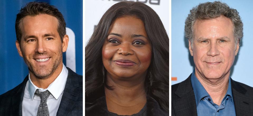 Ryan Reynolds, Octavia Spencer and Will Ferrell lead the cast of the movie musical "Spirited," which was partially shot in Braintree.