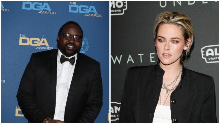 Bryan Tyree Henry and Kristen Stewart