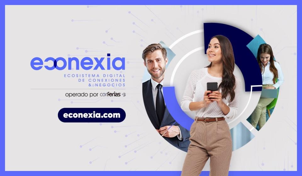 Econexia, plataforma de conexiones y negocios operada por Corferias. Archivo: Valora Analitik