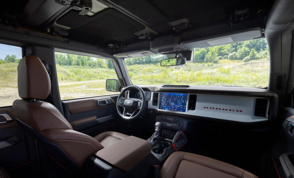 The Ford Bronco Heritage Edition.