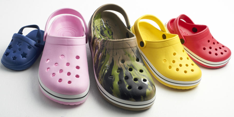 Get 50 percent off Crocs this Prime Day. (Photo: Getty)