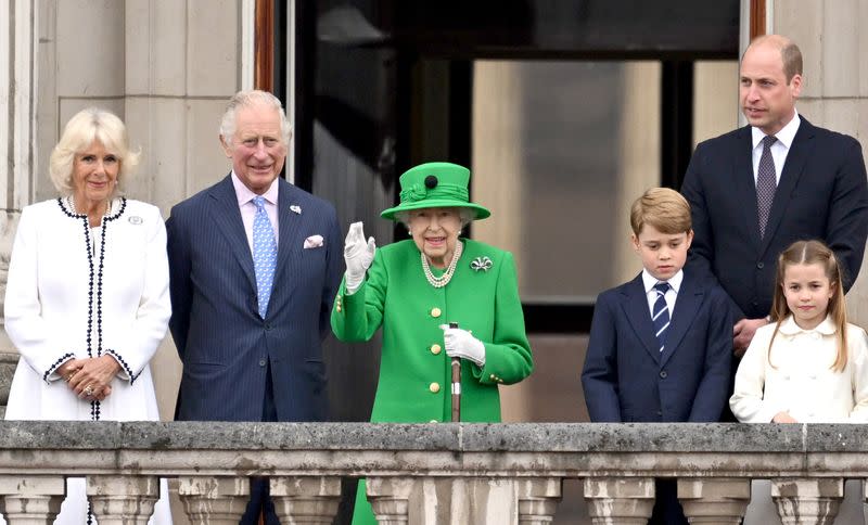 Queen's Platinum Jubilee celebrations in London