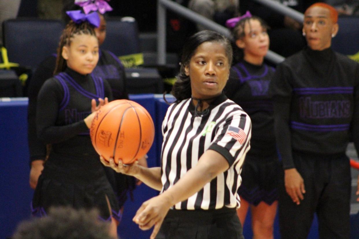 Former Ellet basketball star Markita Griffin-Roberts was the Beacon Journal Player of the Year as a high school senior in 1995. She is in her 20th season as a basketball official.