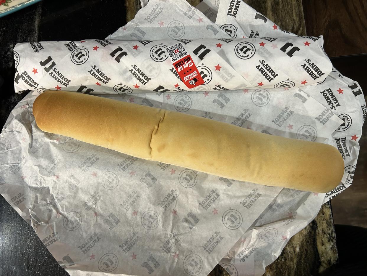 day old jimmy johns bread