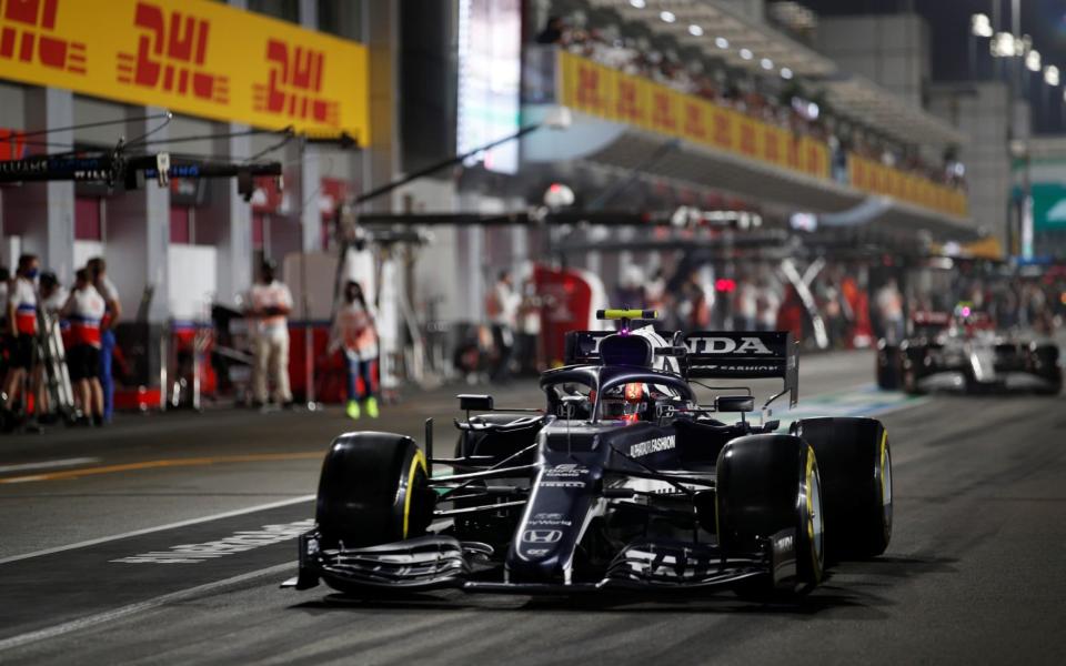 Formula One F1 - Qatar Grand Prix - Losail International Circuit, Lusail, Qatar - November 20, 2021 AlphaTauri's Pierre Gasly during qualifying - REUTERS/Pool 