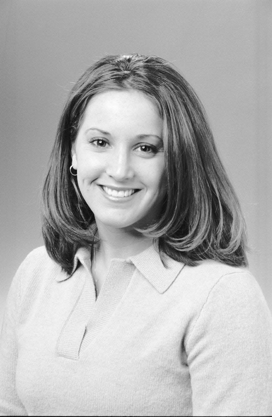 Tracee McCoy-Jenkins during her career with the Akron Racers. McCoy-Jenkins will be inducted into the Akron Public Schools Athletics Hall of Fame on Oct. 5.