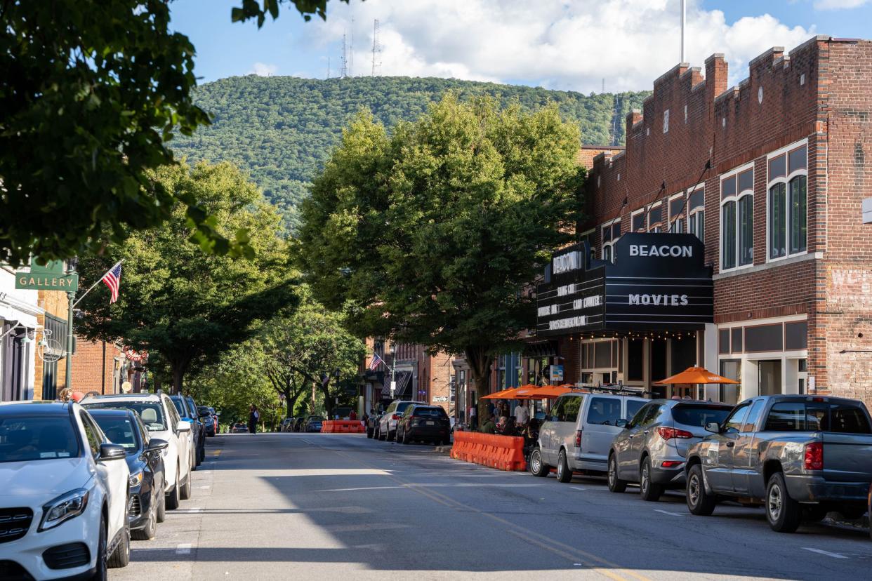 East end of Main Street, Beacon, New York