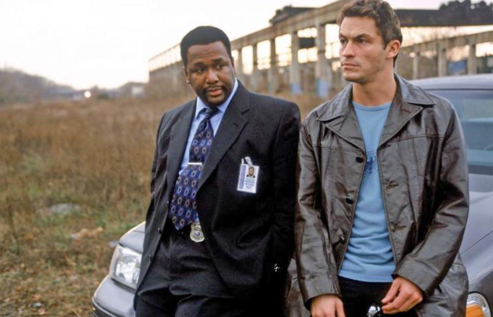 <div><p>"Just about anyone from <i>The Wire</i>. It's a brilliant, brilliant series, which I'm in awe of, but anyone wanting to emulate most of the characters needs to think seriously about their life."</p><p>—<a href="https://www.buzzfeed.com/extralatte5" rel="nofollow noopener" target="_blank" data-ylk="slk:extralatte5;elm:context_link;itc:0;sec:content-canvas" class="link ">extralatte5</a></p></div><span> Pictorial Press Ltd / Alamy Stock Photo</span>