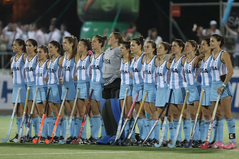 Las Leonas, campeonas del mundo en Rosario 2010