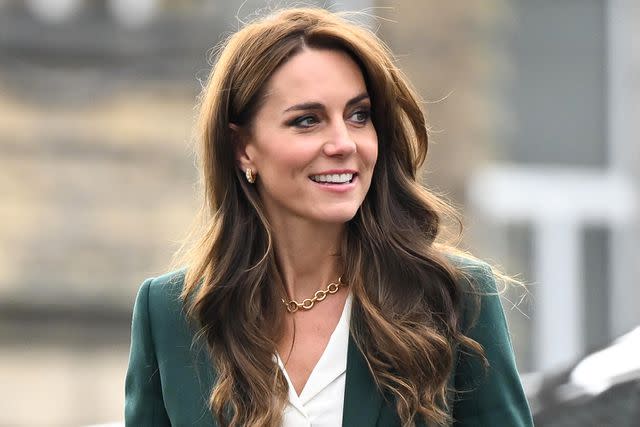 <p>Zak Hussein/SplashNews</p> Kate Middleton in Leeds in September 2023