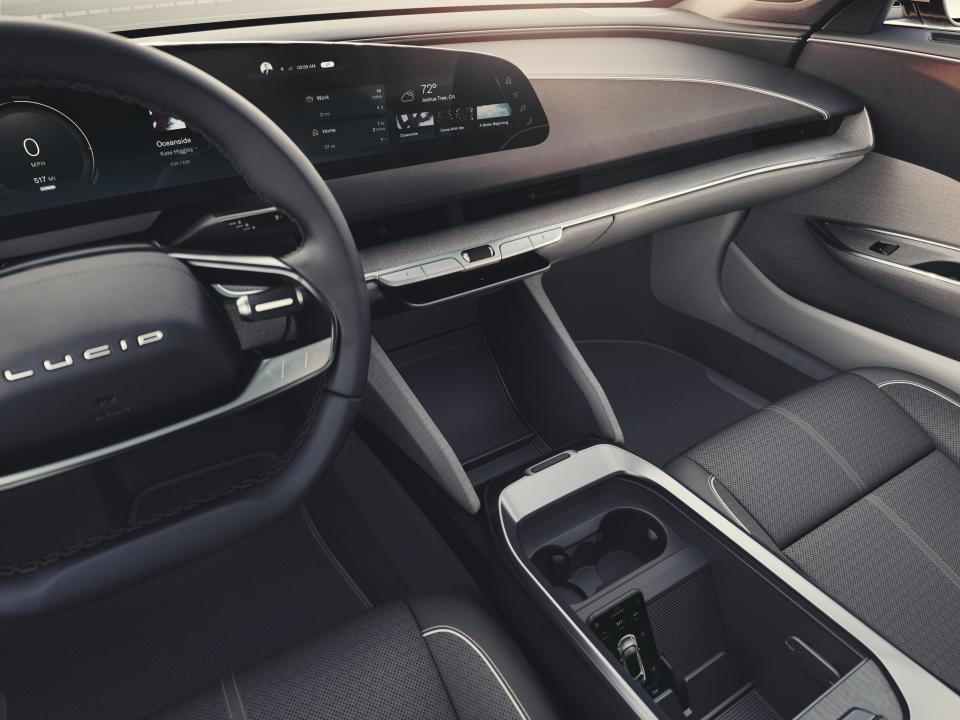 Lucid Air interior