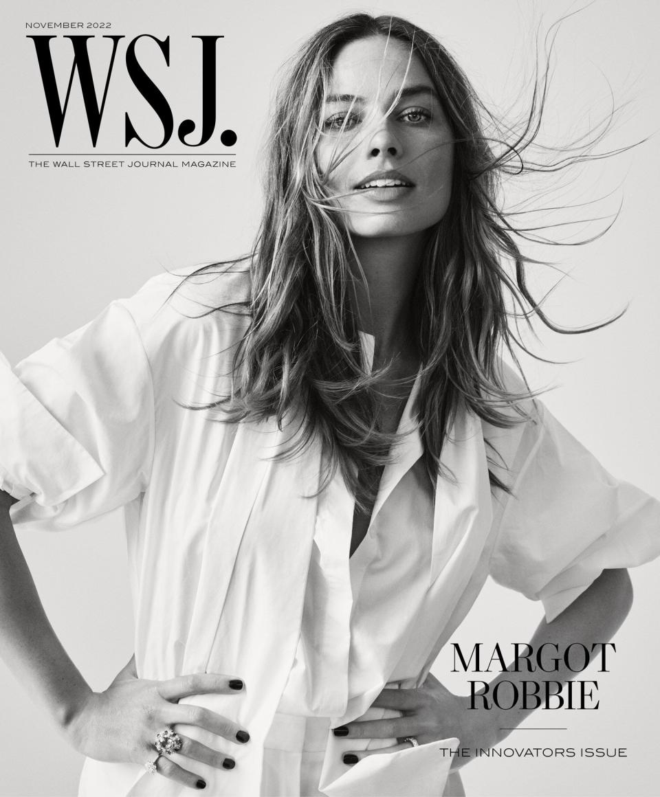 MARGOT ROBBIE is WSJ. Magazine’s ENTERTAINMENT INNOVATOR of the year!!. photographed by Cass Bird