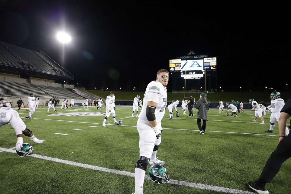 PHOTO: Brian Dooley is a football player at Eastern Michigan University. (EMU Athletics)