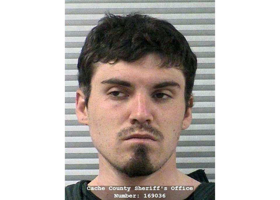 This Saturday, May 25, 2019, booking photo provided by Cache County Sheriff's Office shows Alex Whipple. The search for a missing 5-year-old girl has stretched into a fourth day in Utah, with police saying Tuesday, May 28 that Whipple, her uncle, is the suspect in her disappearance. Whipple was arrested Saturday and is being held on an unrelated charge. (Cache County Sheriff's Office via AP)