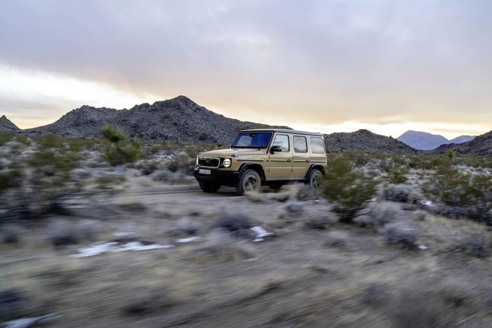 mercedes benz g 580 with eq technology press images