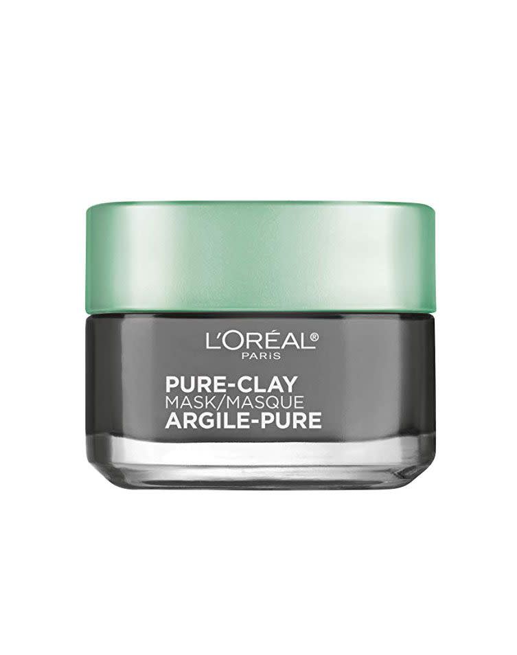 Pure-Clay Face Mask with Charcoal