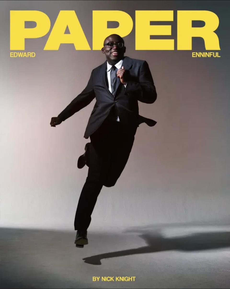 Edward Enninful Paper magazine cover theGrio.com