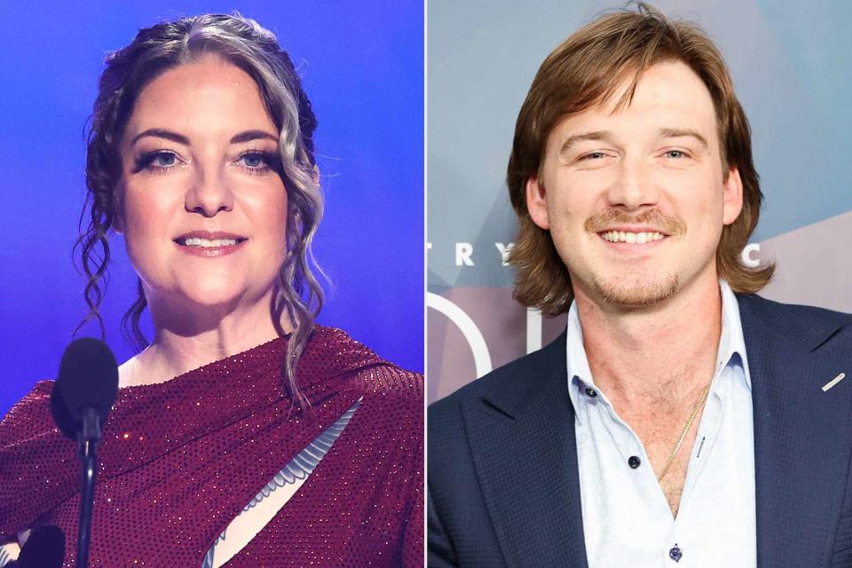 <p>Rich Polk/Penske Media via Getty; Jason Kempin/Getty </p> Ashley McBryde; Morgan Wallen