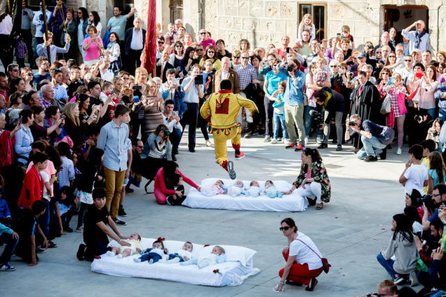 El Colacho Baby Jumping Festival, Spain