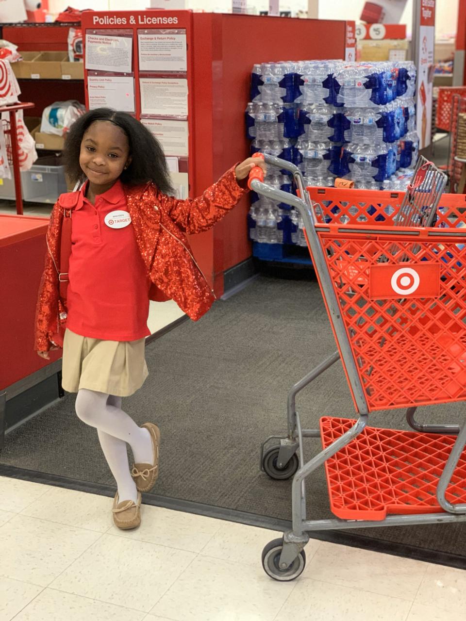 Brayden Lawrence of Georgia celebrated her 8th birthday at Target, her favorite store. (Photo: Courtesy of Rikki Jackson and Bailey Lawrence)