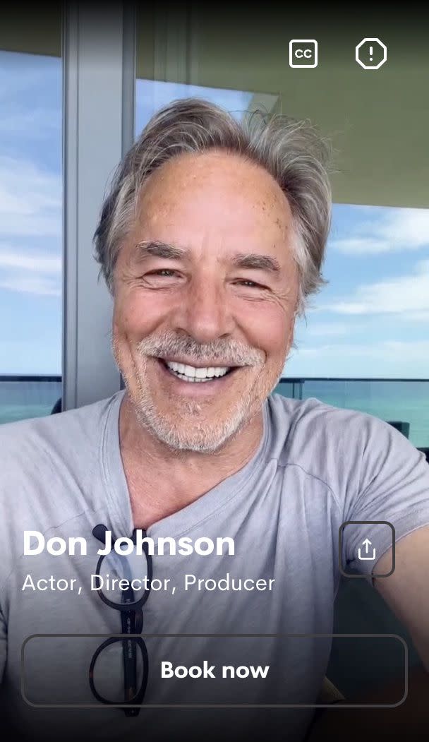 Don Johnson on Cameo