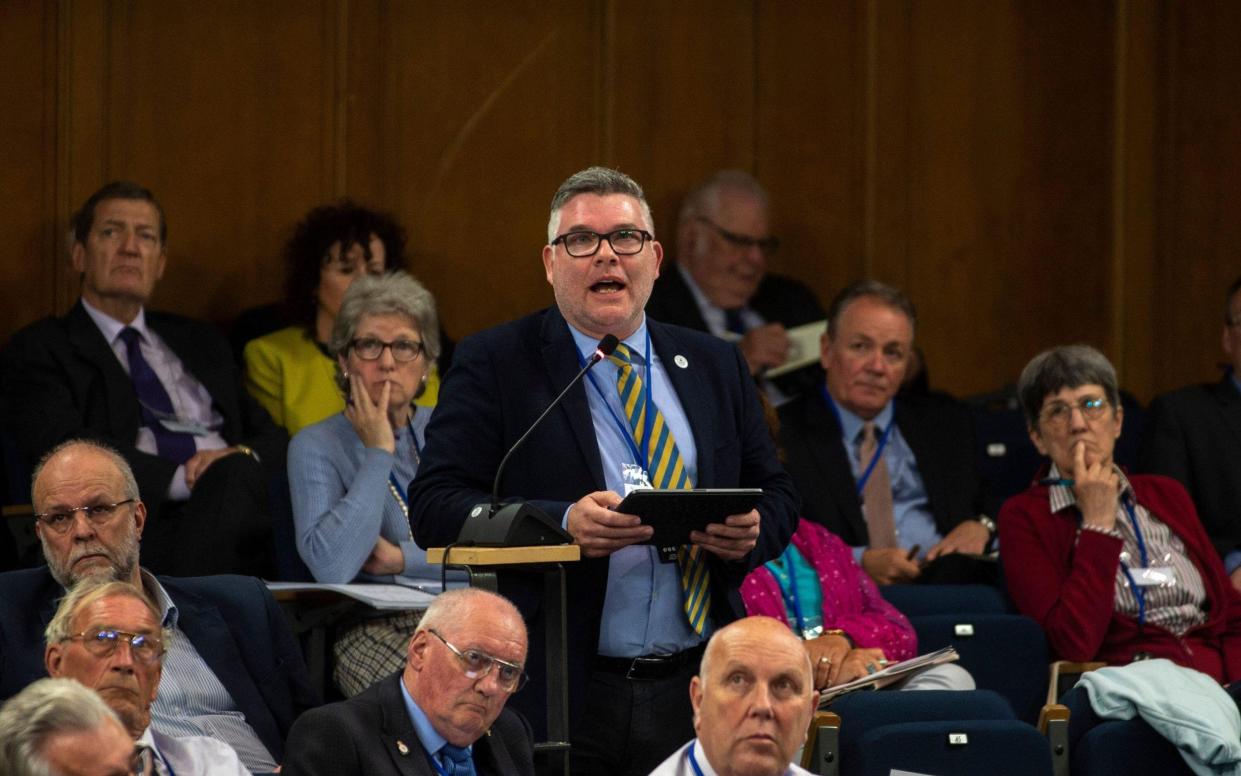 The church's General Assembly voted by 274 to 136 on Monday to allow ministers to officiate same-sex marriages - Andrew O'Brien / Alamy Live News