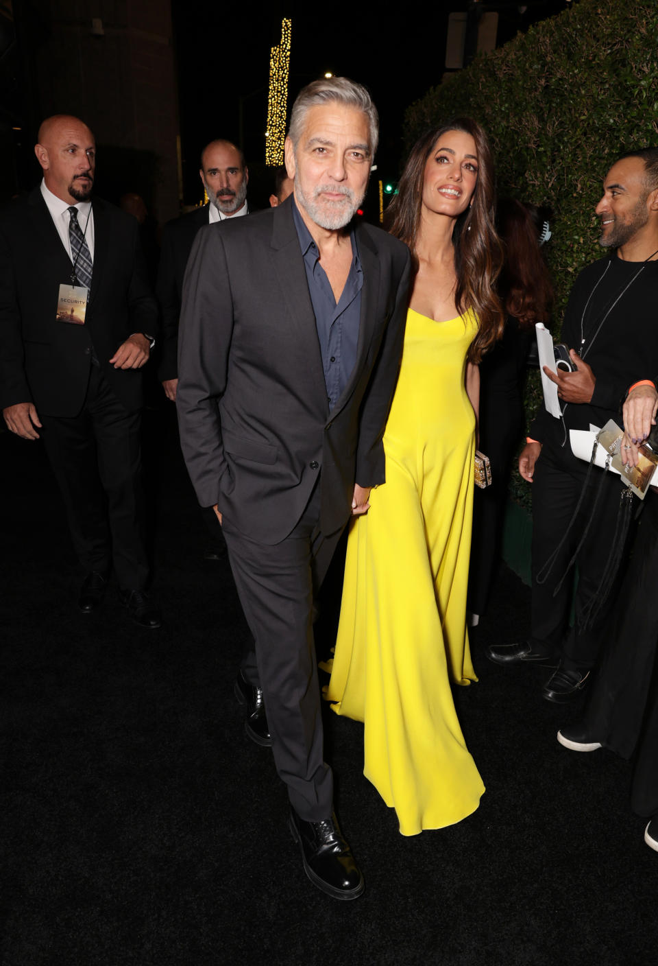 Amal Clooney at the L.A. 