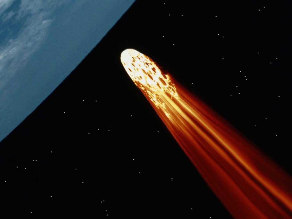 The asteroid or comet is around 400 metres wide (stock image): Getty