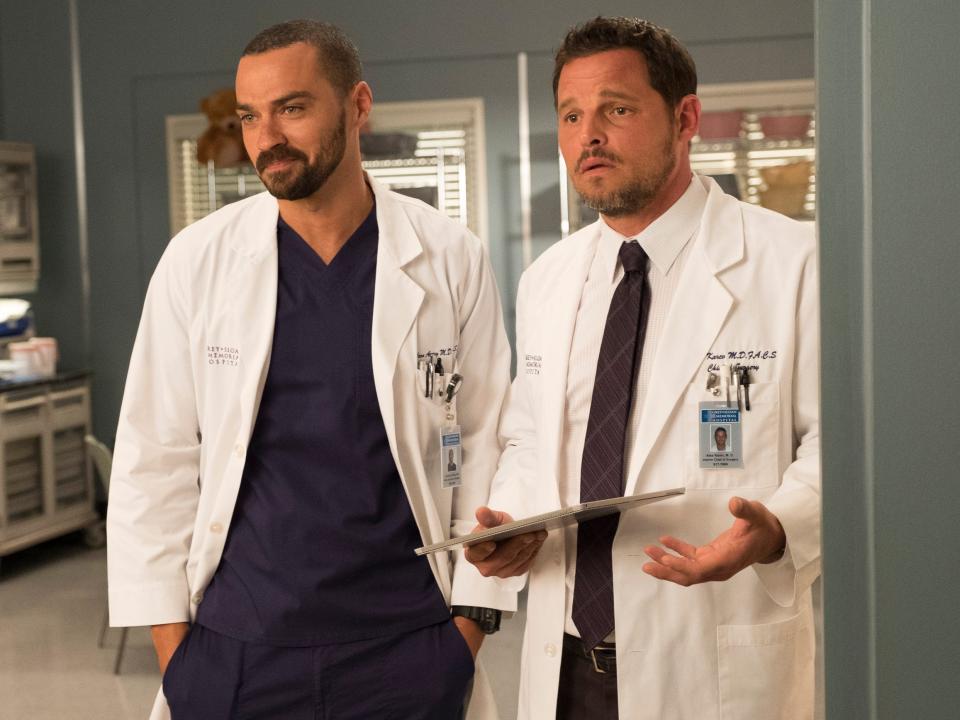 Jackson Avery and Alex Karev Grey's Anatomy