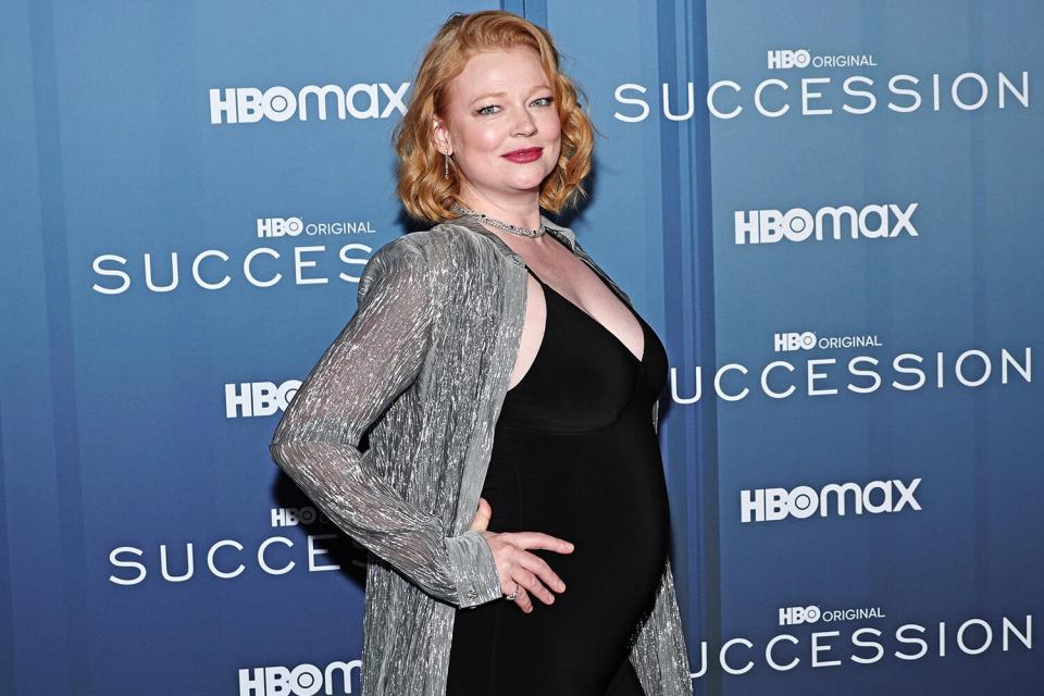 NEW YORK, NEW YORK - MARCH 20: Sarah Snook attends the HBO's "Succession" Season 4 Premiere at Jazz at Lincoln Center on March 20, 2023 in New York City. (Photo by Jamie McCarthy/Getty Images)