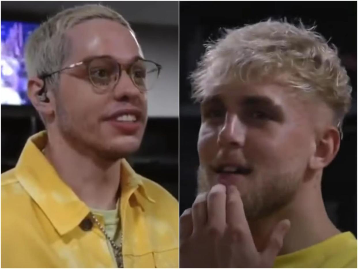 Pete Davidson Jake Paul