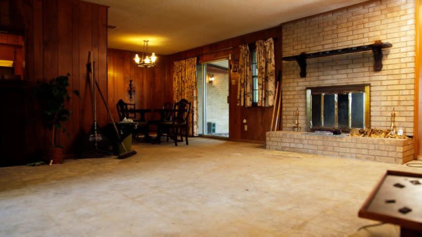 Dining room/great room, Before