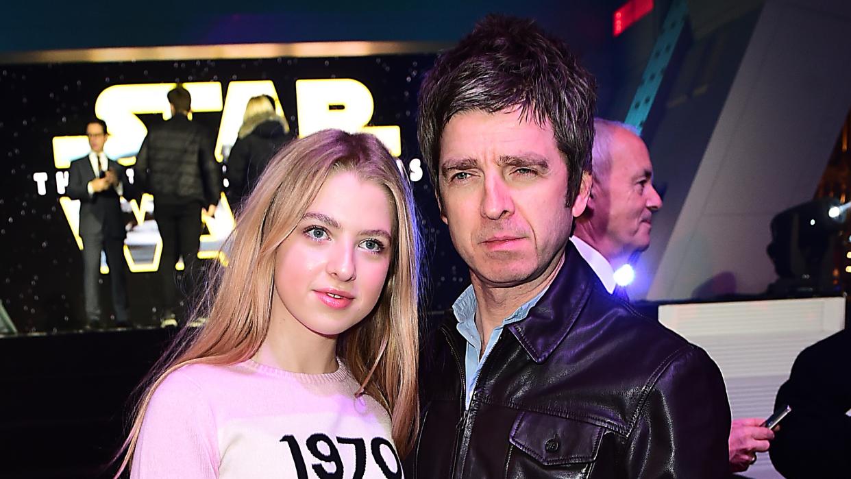 Noel Gallagher and daughter Anais (Ian West/PA Wire)